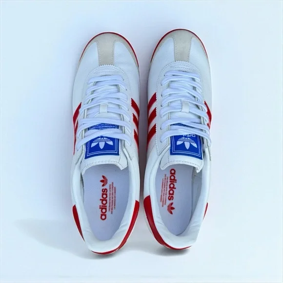 Adidas Samoa Men’s Sneakers – Size 12 – White/Red - Picture 6 of 7